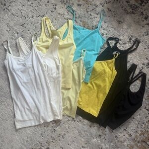 Women's Assorted Tank Tops With Built In Bra